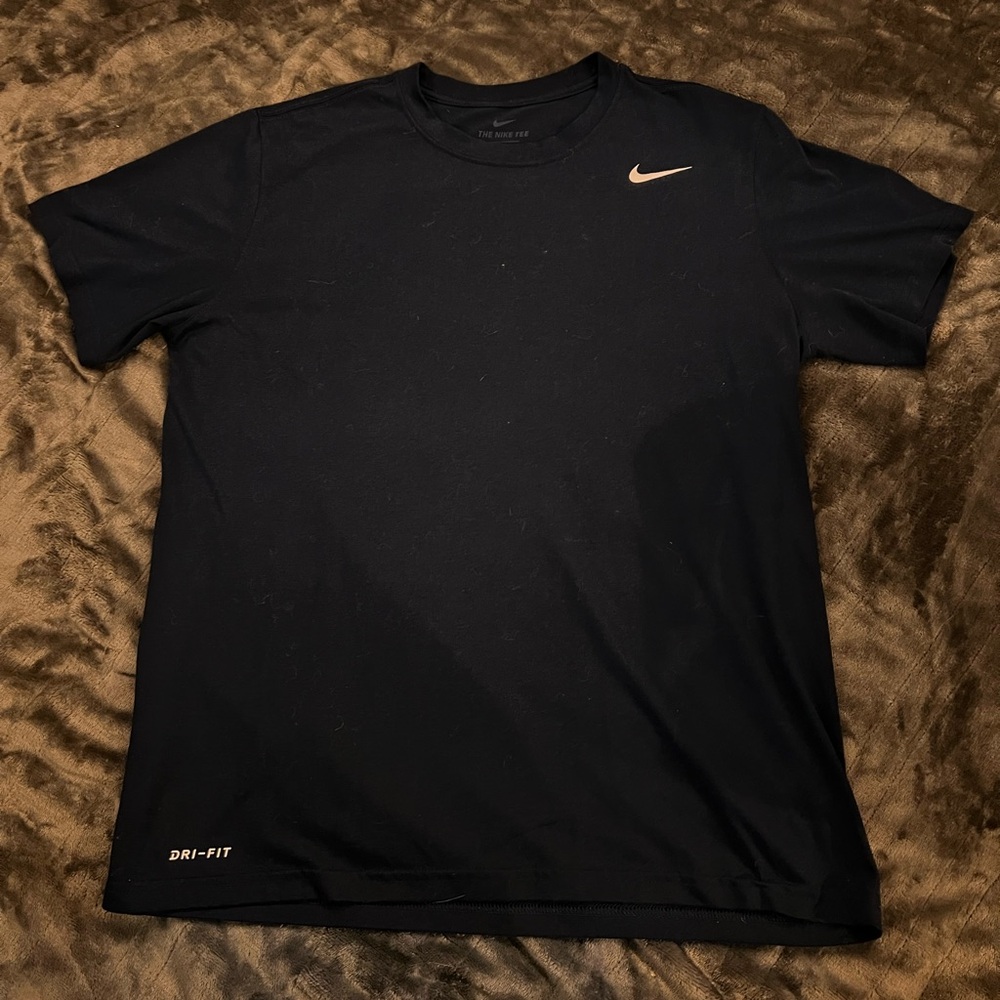 Black Nike Dri-Fit Casual Tee